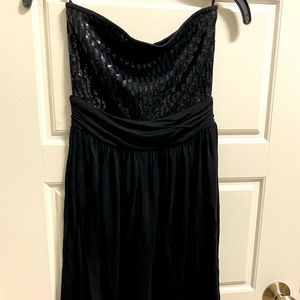 Black Sequin Dress